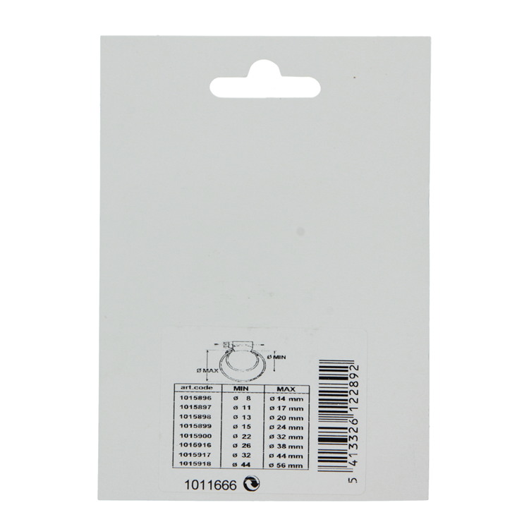 Laden Sie das Bild in Galerie -Viewer, Mack 1011666 - 2 spanringen inox 12mm 40x60mm | 10 stuks
