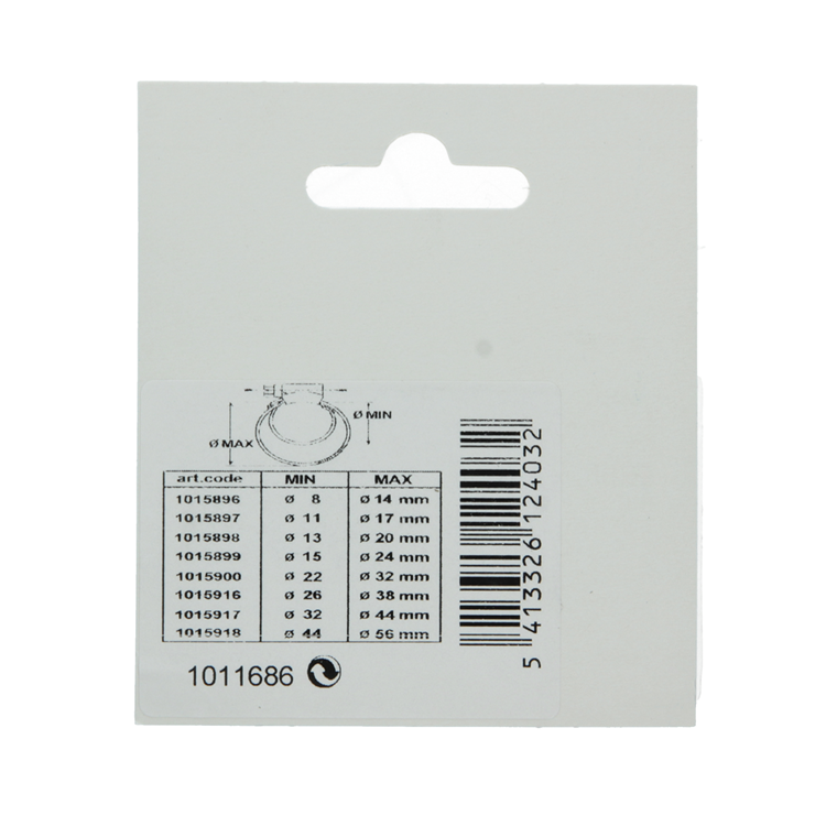 Afbeelding laden in galerijviewer, Mack 1011686 - slangklem verz 15-17mm 2st | 12 stuks
