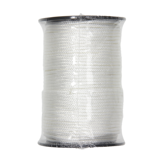 Mack 1013959 - jaloeziekoord nylon wit bobijn3mm 75m | 5 stuks