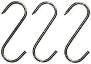 Mack 1008565 - 3 vertinde vleeshaken 4,4 x 100mm | 10 stuks