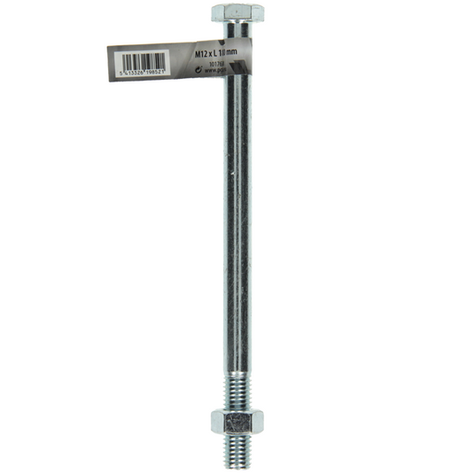 Mack 1017638 - mekaniekbout + moer staal verzinkt 1 st m12 x 180 mm | 10 stuks