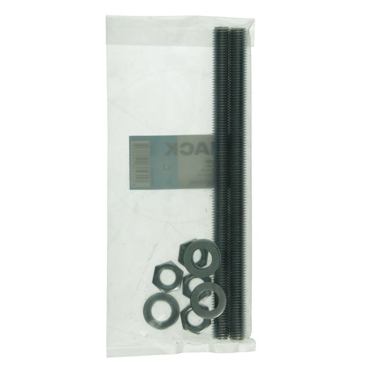 Afbeelding laden in galerijviewer, Mack 1017665 - draadeinde + sluitring + moer verz. 2st m12 x 200 mm | 5 stuks
