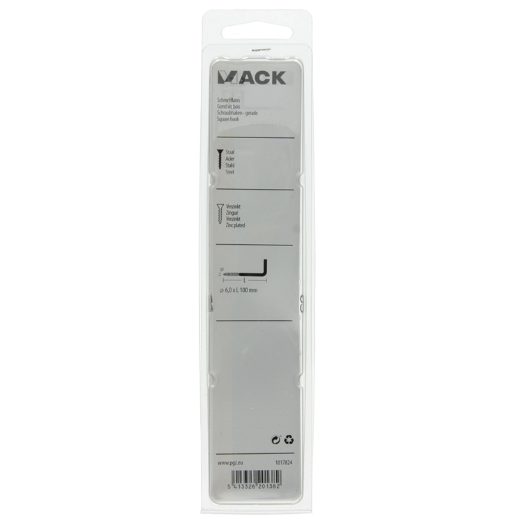 Afbeelding laden in galerijviewer, Mack 1017824 - schroefduim staal verzinkt 3 st 6,0 x 100 mm | 5 stuks
