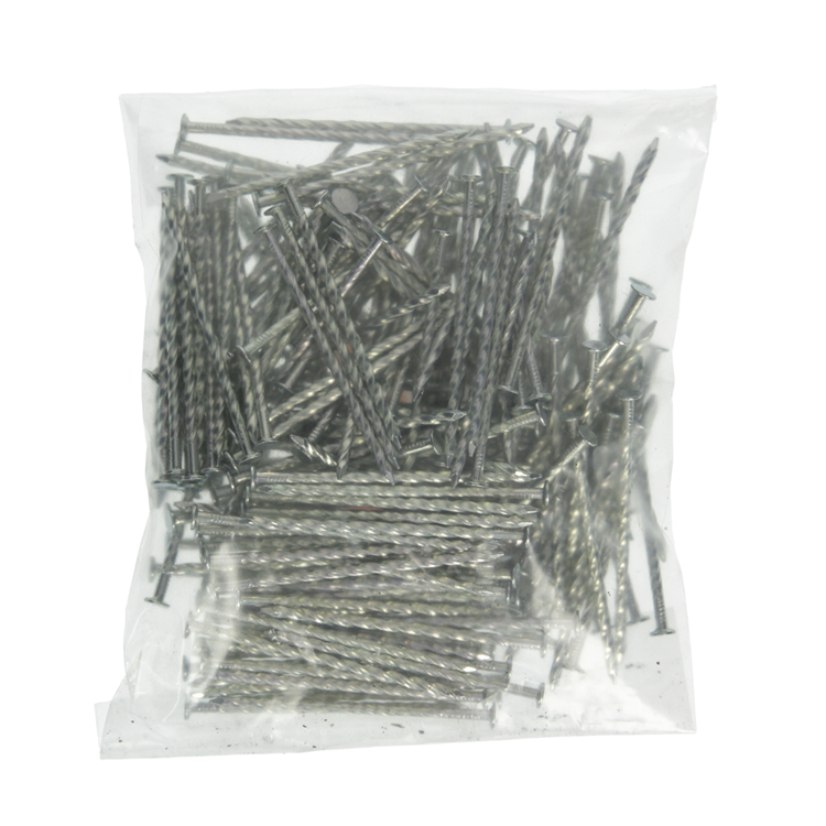 Afbeelding laden in galerijviewer, Mack 1020061 - getorste nagel platte kop vz 1000 gr 3,5 x 80 mm | 10 stuks

