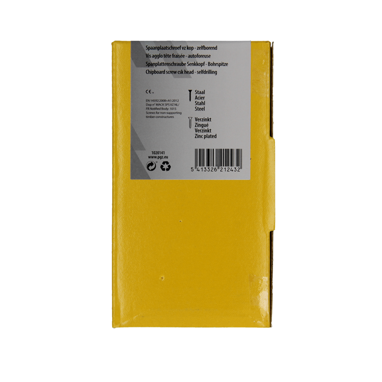Afbeelding laden in galerijviewer, Mack 1020141 - spaanplaatschroef vz kp-zelfb.gvz 200st 4,0 x 50 mm | 3 stuks
