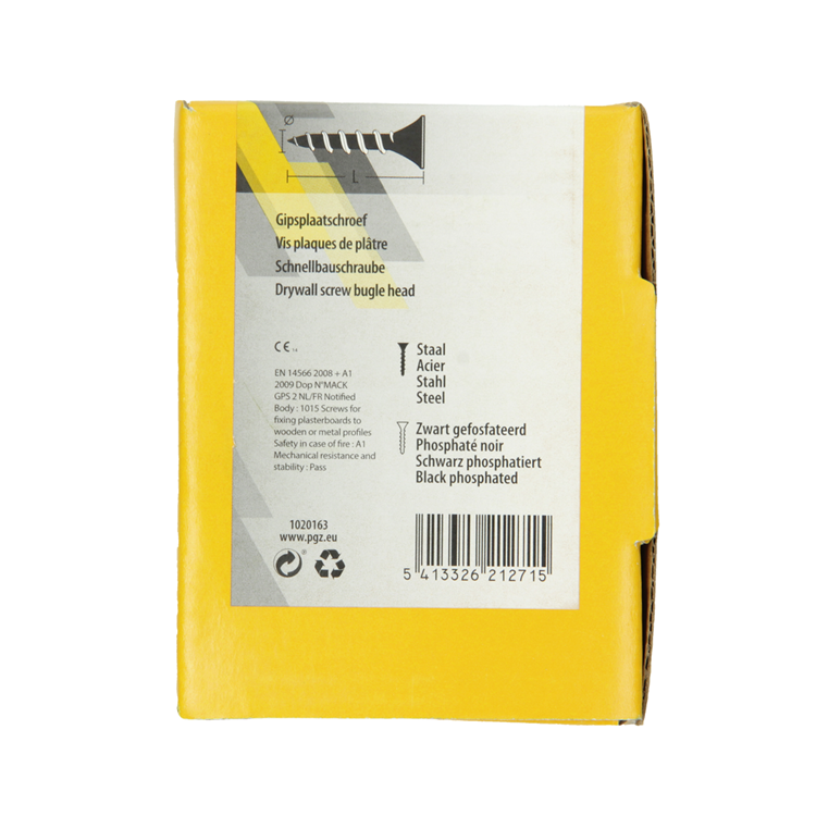Afbeelding laden in galerijviewer, Mack 1020163 - gipsplaatschroef zwart gefosfat. 200 st 3,5 x 35 mm | 5 stuks
