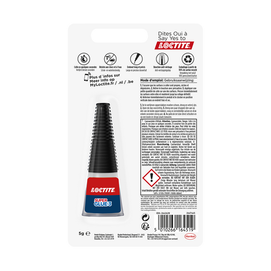 Loctite precision 5 gram extreem sterk | universele secondenlijm | multilijm voor knutsel precisie oplosingen | sterke alleslijm.