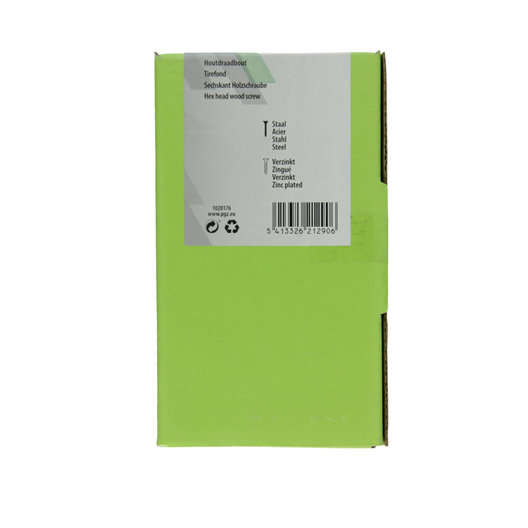Afbeelding laden in galerijviewer, Mack 1020176 - houtdraadbout verzinkt 50 st 8 x 60 mm | 3 stuks
