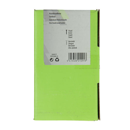 Mack 1020177 - houtdraadbout verzinkt 45 st 8 x 70 mm | 3 stuks