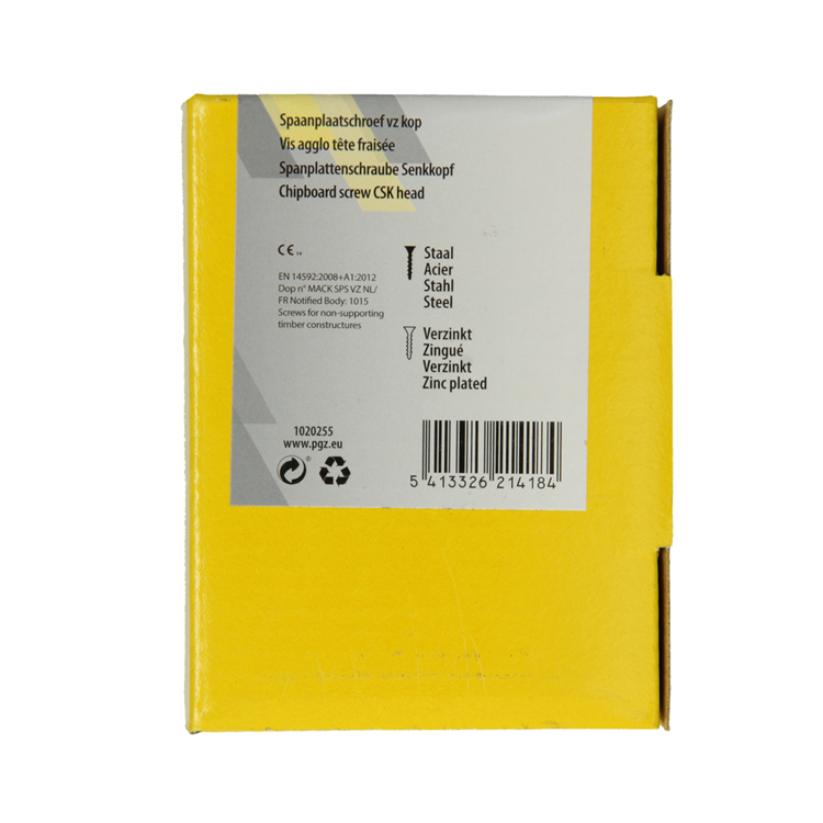 Afbeelding laden in galerijviewer, Mack 1020255 - spaanplaatschroef vz kop gvz 500 st 3,5 x 30 mm | 5 stuks
