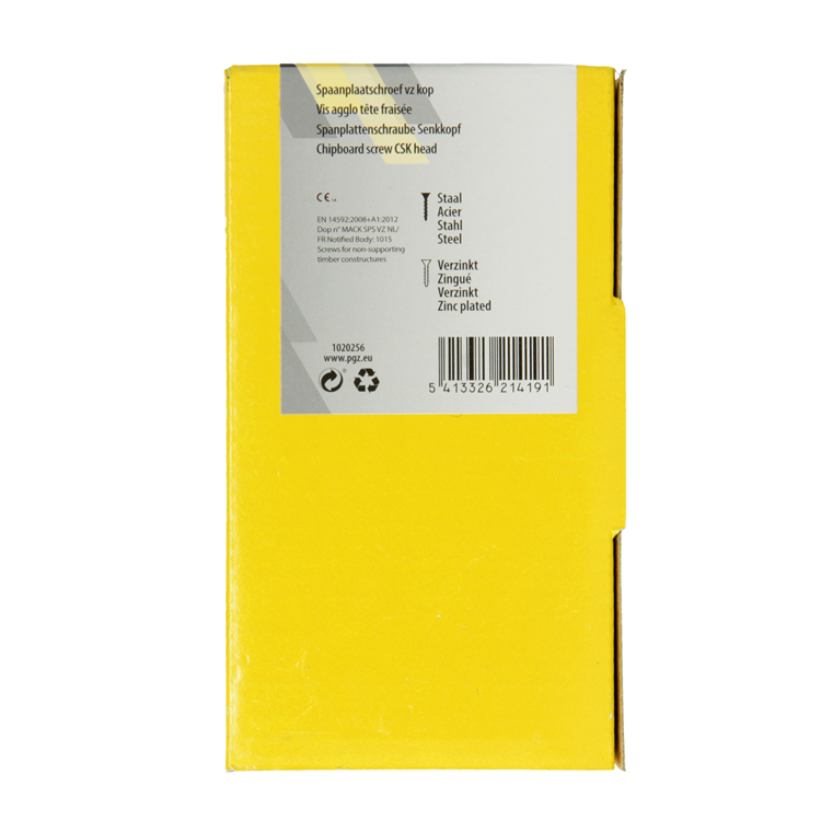 Chargez l'image dans la visionneuse de la galerie, Mack 1020256 - spaanplaatschroef vz kop gvz 500 st 3,5 x 35 mm | 3 stuks
