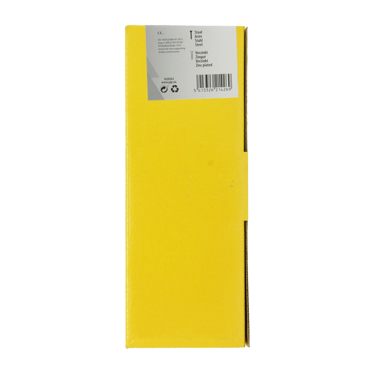 Afbeelding laden in galerijviewer, Mack 1020263 - spaanplaatschroef vz kop gvz 500 st 4,0 x 45 mm | 1 stuks
