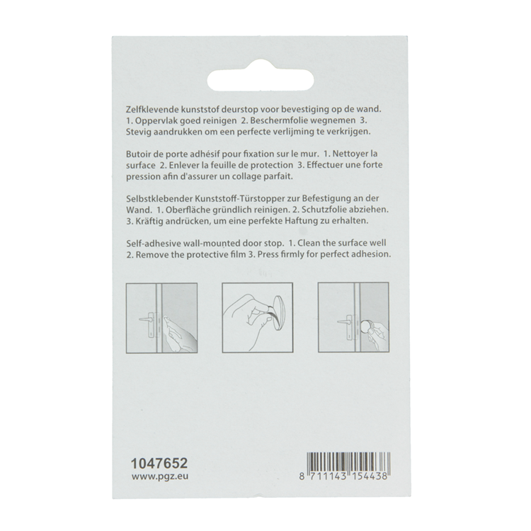 Chargez l'image dans la visionneuse de la galerie, Mack 1047652 - deurstop zelfklevend bruin ø 60 mm 2 st pcs | 6 stuks
