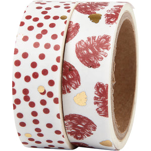 Https: www.cchobby.nl masking-tape-denneappels-en-stippen-folie-b-15-mm-2x4-m-1-doos