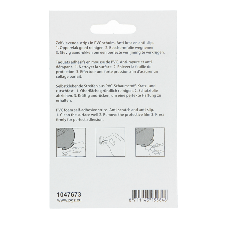 Chargez l'image dans la visionneuse de la galerie, Mack 1047673 - schuimstrip zelfklevend zwart 20 x 20 mm 24 st pcs | 6 stuks
