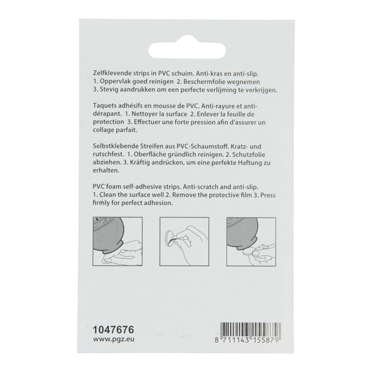 Chargez l'image dans la visionneuse de la galerie, Mack 1047676 - schuimstrip zelfklevend wit 20 x 20 mm 24 st pcs | 6 stuks
