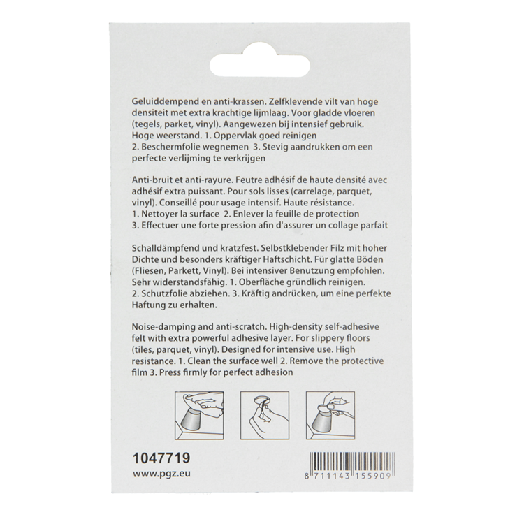 Afbeelding laden in galerijviewer, Mack 1047719 - super-vilt zelfklevend beige ø 10 mm 56 st pcs | 12 stuks
