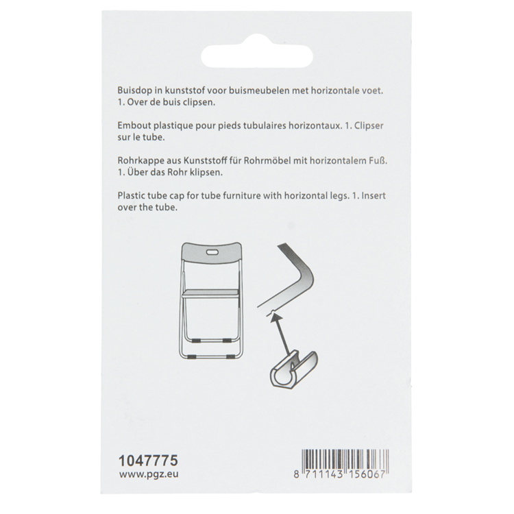 Afbeelding laden in galerijviewer, Mack 1047775 - buisdop kunststof zwart ø 20 mm 4 st pcs | 6 stuks
