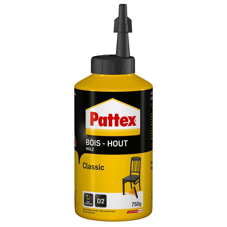 Afbeelding laden in galerijviewer, Pattex houtlijm classic 750 g | houtlijm voor universeel verbruik | lijm geschikt voor alle soorten hout.

