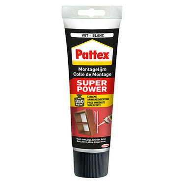 Pattex 1050552 - super power wit 250g | 6 stuks