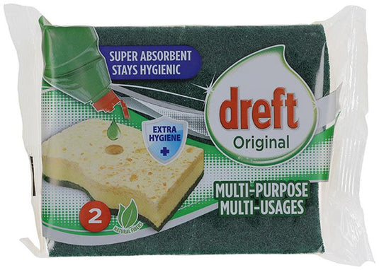 Dreft 1054240 - cello schuurspons original hygienic x2 | 4 stuks