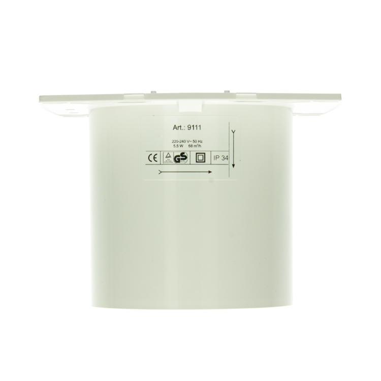 Afbeelding laden in galerijviewer, Renson 1069250 - mech. ventilator standaard 9111 (dia 100) | 2 stuks
