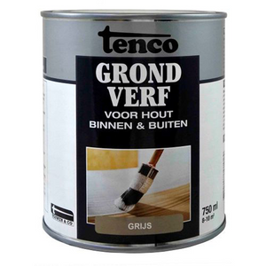 Tenco 1034292 - touwen grondverf grijs 0,75l | 3 stuks