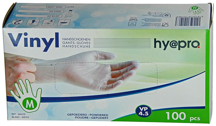Laden Sie das Bild in Galerie -Viewer, Hy@pro 1056837 - handschoen vinyl medium + doos met 100 st | 5 stuks
