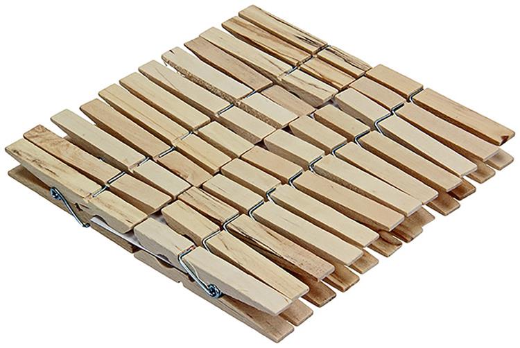 Chargez l'image dans la visionneuse de la galerie, Starbright 1056830 - wasknijpers hout sb 24st | 6 stuks
