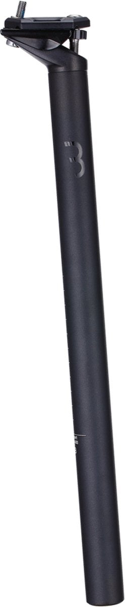 Bbb cycling toppost zadelpen 31.6 mm – racefiets, touring en e-bike gecertificeerd - extra lang: 400 mm - offset: 15 mm – aluminium – bsp-15