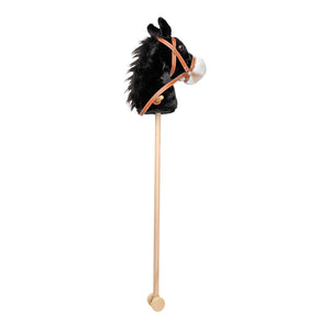 Playwood - stokpaard zwart met geluid