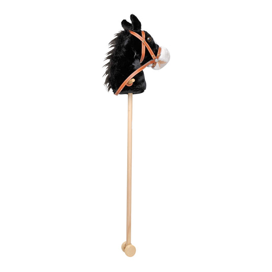 Playwood - stokpaard zwart met geluid