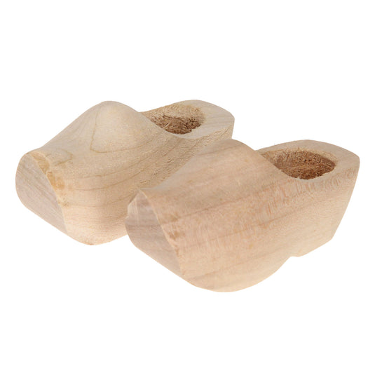 Playwood houten klompjes, 6cm