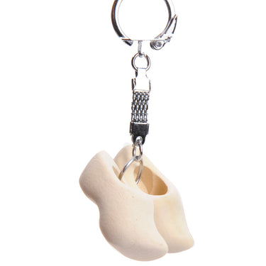 Playwood sleutelhanger - houten klompjes