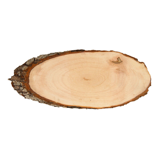 Playwood maak je eigen naambordje boomschors, 30 cm
