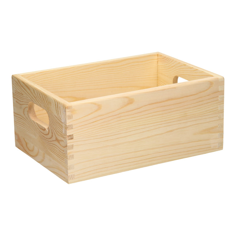 Load image into Gallery viewer, Small foot houten opbergkist
