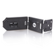 Yale 1065056 - overval 160mm zwart hi | 2 stuks
