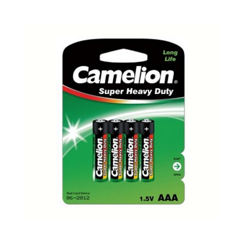 Jonotoys camelion aaa batterijen zink-carbon per 4 stuks