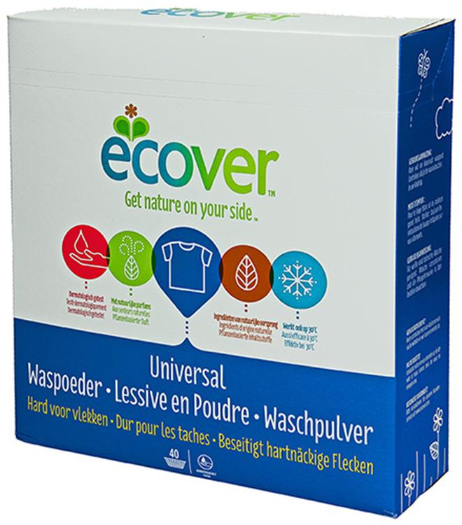Laden Sie das Bild in Galerie -Viewer, Ecover 1009801 - waspoeder universal 3kg 40 scoops | 3 stuks
