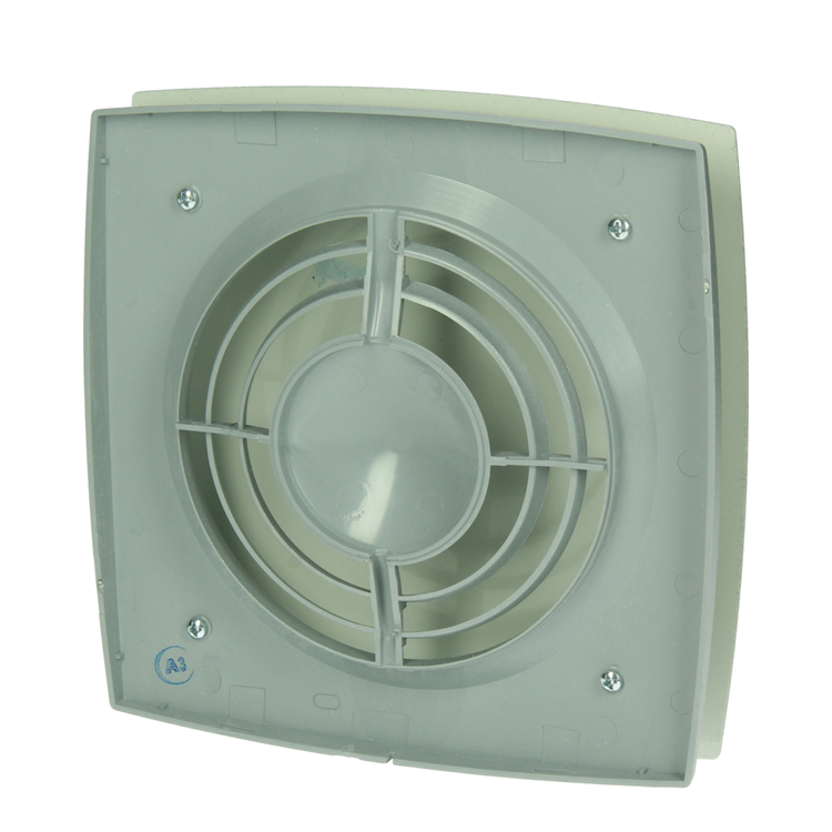 Afbeelding laden in galerijviewer, Renson 1069261 - mechanische ventilator cover (9x12-dia 125) 92g (grijs) | 2 stuks
