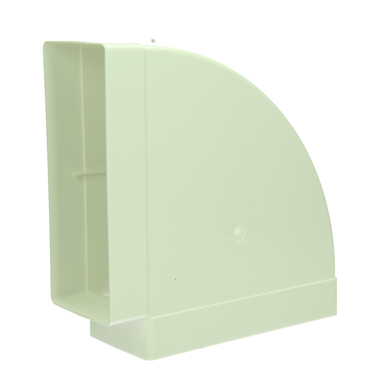 ギャラリービューアに画像をロードする, Renson 1069272 - pvc hoekverbinding hor. 90° 7016 (220x90) (wit) | 3 stuks
