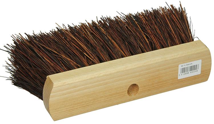 Chargez l'image dans la visionneuse de la galerie, 1009161 - straatveger 50% bahia rond hout gelakt 30cm | 2 stuks
