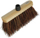 1008319 - veger rond hout blank gelakt 50% bahia + st eb zwart tl | 4 stuks