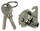 Mack 1015857 - 1 brievenkastslot vernikkeld 20mm | 5 stuks
