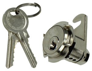 Mack 1015857 - 1 brievenkastslot vernikkeld 20mm | 5 stuks