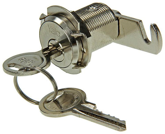 Mack 1015858 - 1 brievenkastslot vernikkeld 25mm | 5 stuks