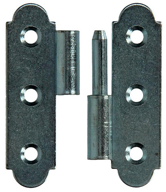 Mack 1013256 - 2 spaanse paumellen rechts verzinkt h 60 x b 40 mm | 5 stuks