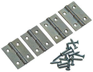 Mack 1013245 - 4 smalle scharnieren verzinkt h 25 x b 18 mm | 5 stuks