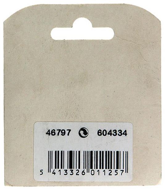 Mack 1013504 - 2 smalle scharnieren messing h 60 x b 46 mm | 5 stuks