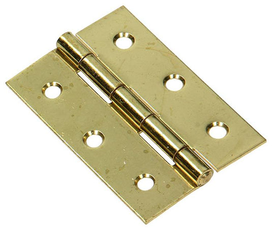 Mack 1013571 - 2 zware scharn. vermessingd h 75 x b 50 mm | 5 stuks